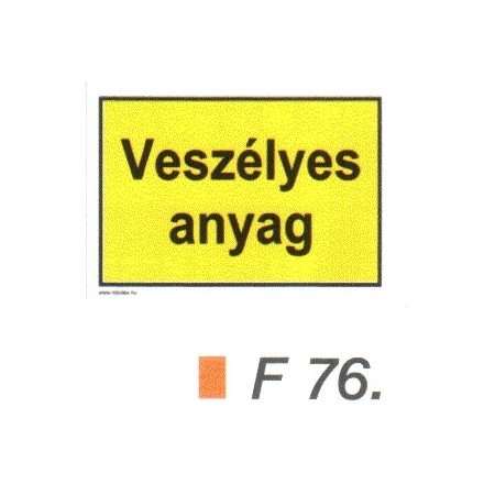 Veszélyes anyag F76