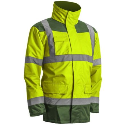 KANATA 4/1 HI-VIZ SÁRGA/ZÖLD PE KABÁT_L