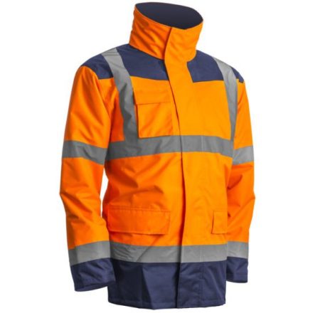 KANATA 4/1 HI-VIZ NARANCS/KÉK PE KABÁT_6XL