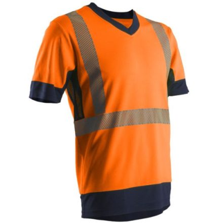 KOMA HI-VIZ NARANCS RÖVID UJJÚ PÓLÓ_L