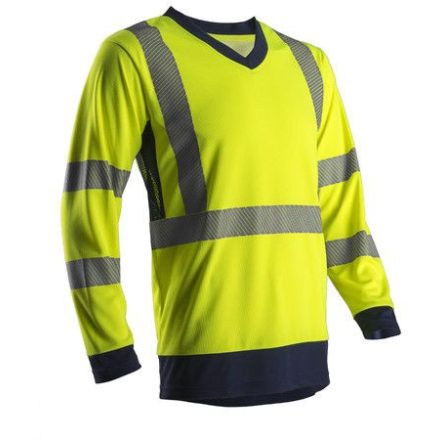 SUNO HI-VIZ SÁRGA HOSSZÚ UJJÚ PÓLÓ_L