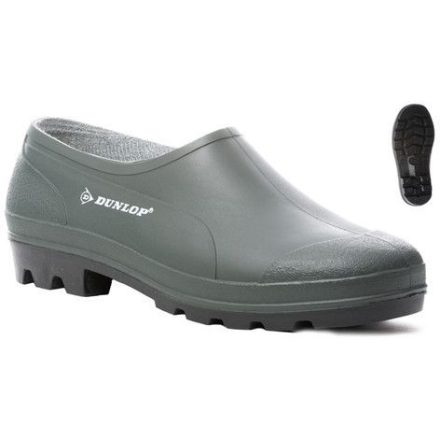 DUNLOP WELLIE B350611 9SYLV ZÖLD VÍZÁLLÓ PVC PAPUCS_35-36