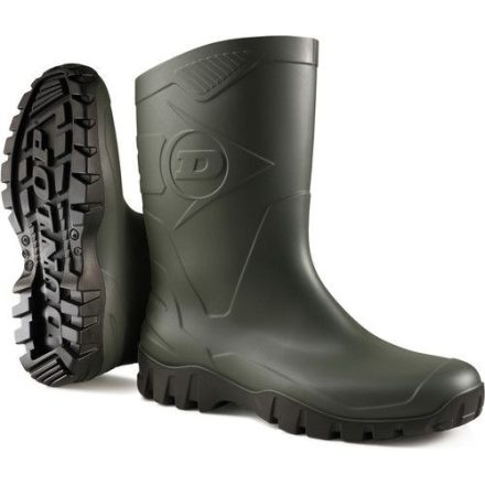 DUNLOP DEE K580011 RÖVIDSZÁRÚ ZÖLD PVC CSIZMA_37