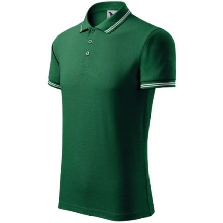 Urban galléros póló férfi dark green 2XL