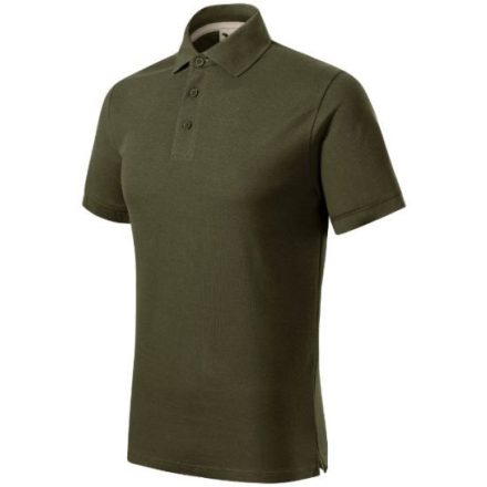 Prime (GOTS) galléros póló férfi military 2XL