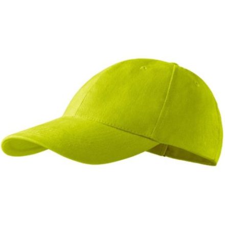 6P sapka unisex lime állitható