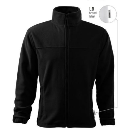 Jacket polár férfi fekete 01 (brand label) S