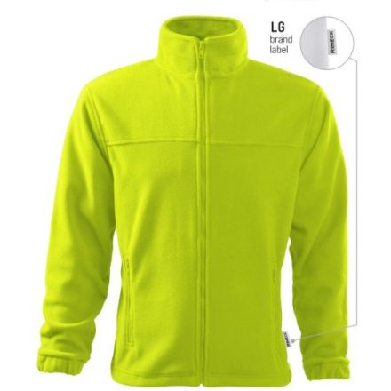 Jacket polár férfi lime 62 (brand label) S