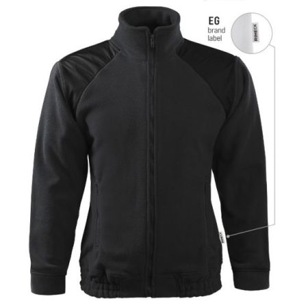 Jacket Hi-Q polár unisex ébenszürke 94 (brand label) S