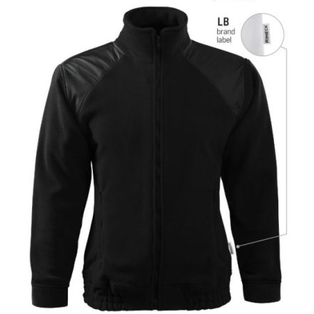 Jacket Hi-Q polár unisex fekete 01 (brand label) S