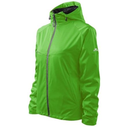 Cool softshell kabát női almazöld 2XL