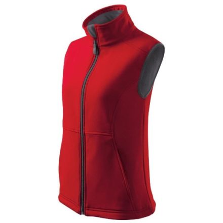 Vision softshell mellény női piros XS