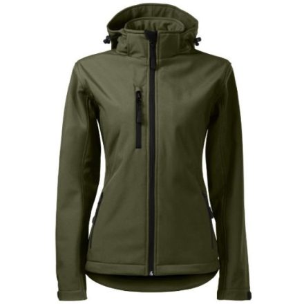 Performance softshell kabát női military S