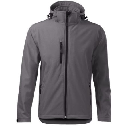 Performance softshell kabát férfi acélszürke M