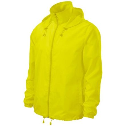 Windy széldzseki unisex neon sárga S