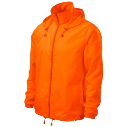 Windy széldzseki unisex neon narancssárga S