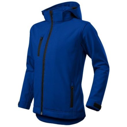 Performance softshell kabát gyerek királykék 158 cm/12 éves