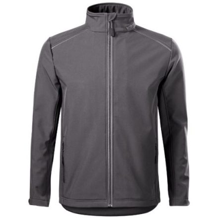 Valley softshell kabát férfi acélszürke S