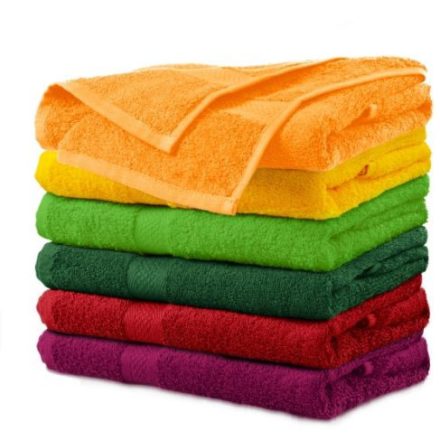 Towel 450 törülköző unisex mandarinsárga 50 x 100 cm