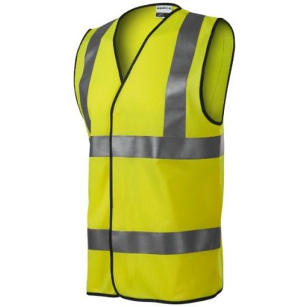 HV Bright biztonsági mellény unisex fluoreszkáló sárga M