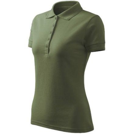 Pique Polo Free galléros póló női khaki XL