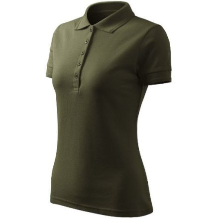 Pique Polo Free galléros póló női military XL