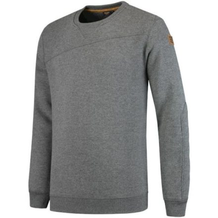 Premium Sweater felső férfi stone melange S