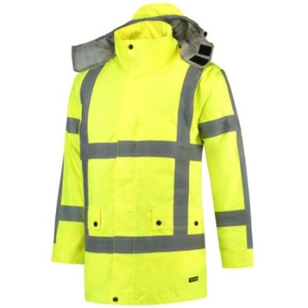 RWS Parka munkakabát unisex fluoreszkáló sárga M