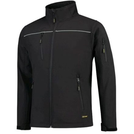 Luxury Softshell softshell kabát unisex fekete S