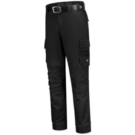 Work Pants Twill Cordura Stretch munkanadrág unisex fekete 44