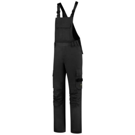 Bib & Brace Twill Cordura kantáros munkanadrág unisex fekete 44