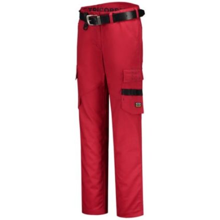 Work Pants Twill Women munkanadrág női piros 34