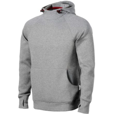 Vertex Hoodie felső férfi sötétszürke melírozott M