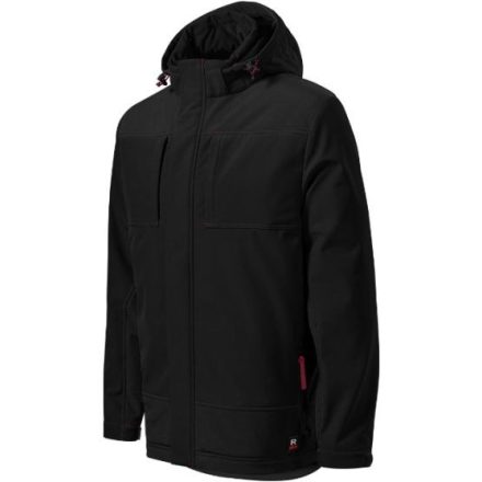 Vertex téli softshell kabát férfi fekete 2XL