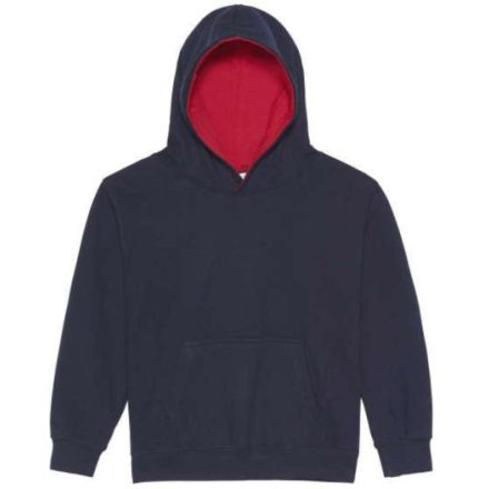 Just Hoods AWJH003J KIDS VARSITY HOODIE 3/4