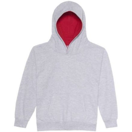 Just Hoods AWJH003J KIDS VARSITY HOODIE 12/13