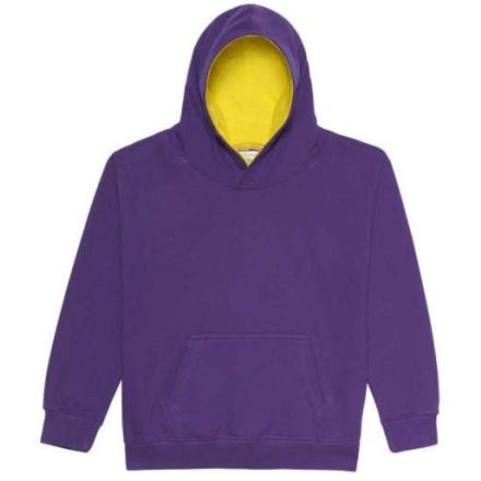 Just Hoods AWJH003J KIDS VARSITY HOODIE 3/4