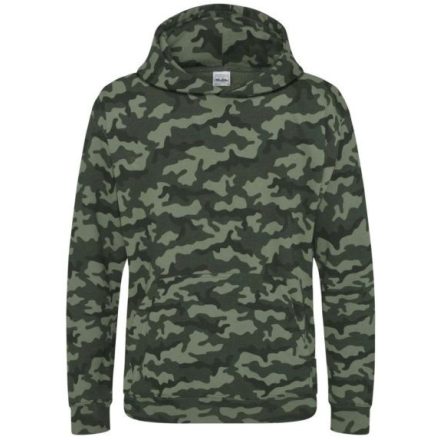 Just Hoods AWJH014J KIDS CAMO HOODIE L