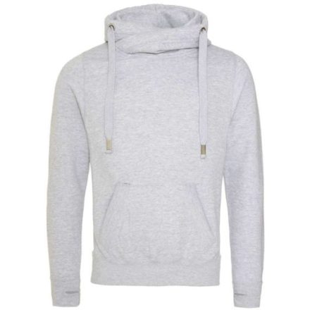 Just Hoods AWJH021 CROSS NECK HOODIE XS