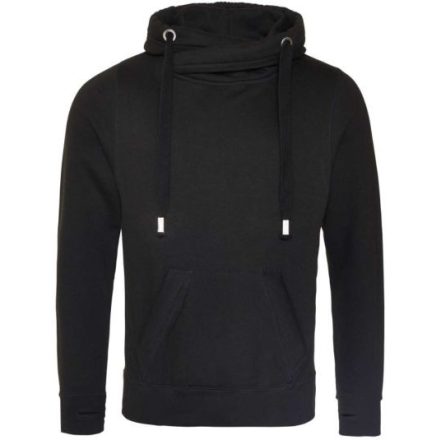 Just Hoods AWJH021 CROSS NECK HOODIE S