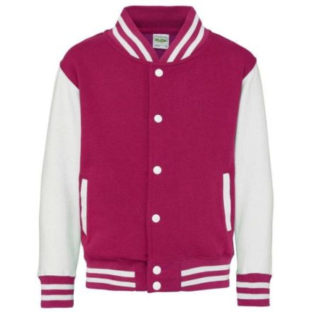 Just Hoods AWJH043J KIDS VARSITY JACKET 12/13