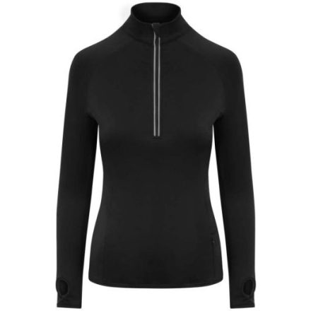 Just Cool JC035 WOMEN'S COOL FLEX 1/2 ZIP TOP L