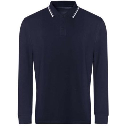 Just Polos JP103 LONG SLEEVE TIPPED 100 POLO L