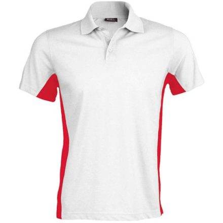 Kariban KA232 FLAG - SHORT-SLEEVED TWO-TONE POLO SHIRT 2XL