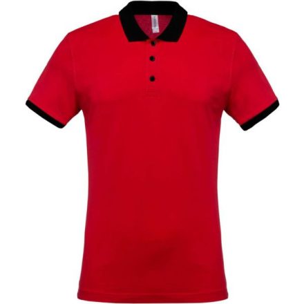 Kariban KA258 MEN'S TWO-TONE PIQUÉ POLO SHIRT L