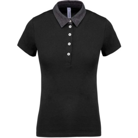 Kariban KA261 LADIES' TWO-TONE JERSEY POLO SHIRT 2XL