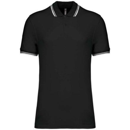 Kariban KA272 MEN'S 2 STRIPED SHORT SLEEVED POLOSHIRT L