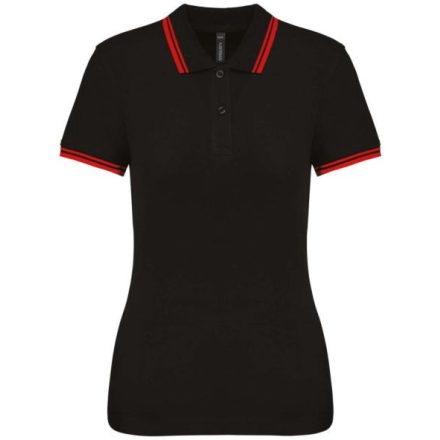 Kariban KA273 LADIE'S 2 STRIPED SHORT SLEEVED POLOSHIRT XS