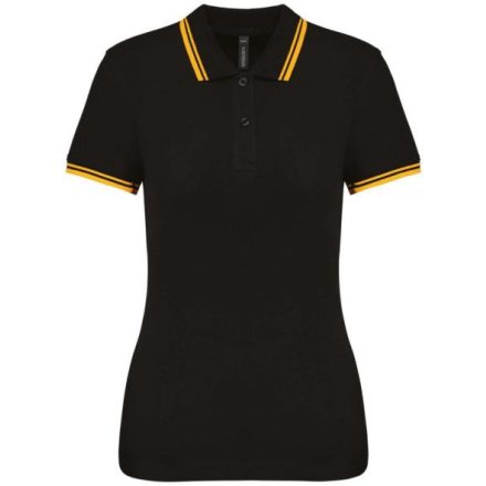 Kariban KA273 LADIE'S 2 STRIPED SHORT SLEEVED POLOSHIRT L