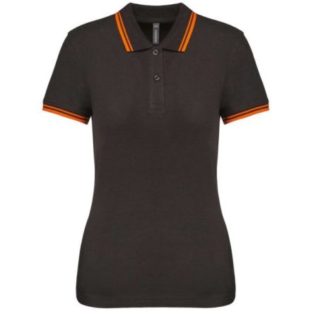 Kariban KA273 LADIE'S 2 STRIPED SHORT SLEEVED POLOSHIRT M